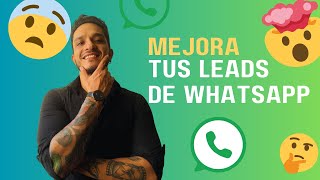 😱 Como Obtener mejores Clientes en Campañas de WhatsApp 😱 Dile adios a los preguntones [upl. by Evania]