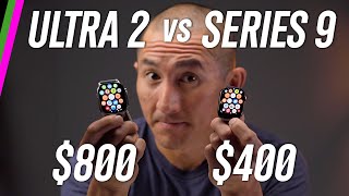 Apple Watch Ultra 2 vs Apple Watch Series 9  Twice the Price  Twice the Features [upl. by Etnoled1]