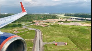 Посадка в Шереметьево Аэрофлот Boeing 737 [upl. by Jillana]