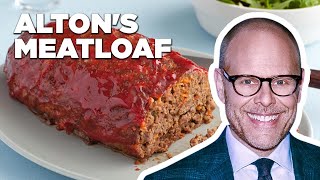 Alton Brown Makes His Good Eats Meatloaf  Food Network [upl. by Calli]