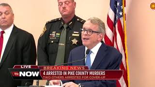 Pike County massacre arrests new conference [upl. by Emee]