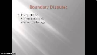 AP Human Geography  Boundary Disputes [upl. by Tito250]