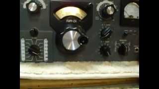 KWM2 on a Heathkit PS23A Power supply restoring and fixing old amateur radios [upl. by Milka]