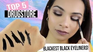 Best Drugstore Black Eyeliner For Waterline  Sensitive amp Watery Eyes 2018 [upl. by Nah]