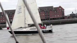 Liverpool Yacht Club  Brass Monkey 2  On board Quattro  Sigma 33 [upl. by Meadows]