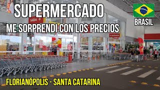 Supermercados en Brasil es relamente económico l Florianópolis l Brasil [upl. by Ettenowtna533]