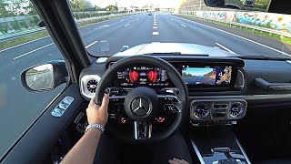 THE NEW MERCEDES AMG G63 G CLASS 2025 TEST DRIVE [upl. by Airamana364]