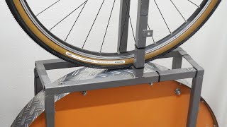 Panaracer GravelKing SS Plus TLC Rolling Resistance Test spin up video [upl. by Nosila273]