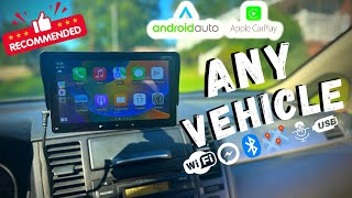 CarPlayAndroid Auto Touch Screen Upgrade  InstallReview [upl. by Eiliah]