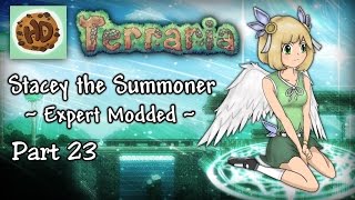 Terraria 134 Expert Modded Summoner Lets Play Part 23  Moon Lord Showdown [upl. by Leola]