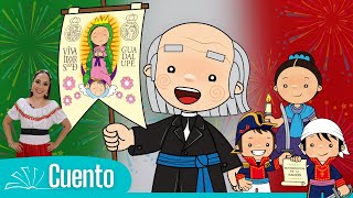 Independencia de México para niños  El Grito  Miguel Hidalgo [upl. by Naened]