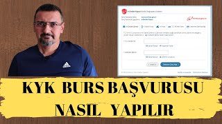 KYK BURS BAŞVURUSU NASIL YAPILIR Bunlara Dikkat [upl. by Occor756]