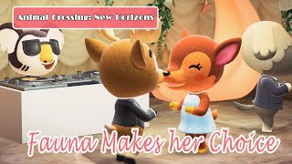 Fauna Makes her Choice  Short Film  Animal Crossing New Horizons [upl. by Nnylahs812]