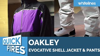 Oakley Evocative Shell Jacket and Pants Snowboard Outerwear  Whitelines Quickfire Reviews [upl. by Jovita]