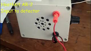 LM380 Signal Tracer Demo [upl. by Aihsirt]