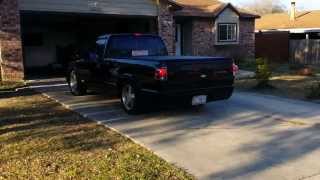 1999 Chevy s10 V8 Pulling Out of The Garage [upl. by Elly]