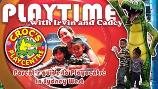 Crocs playcentre with Irvin and Cadey Parents guide to playcentre in Sydney west V71 [upl. by Ange]