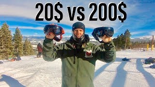 20 vs 200 GOGGLES Is It Really Worth It [upl. by Wheaton]