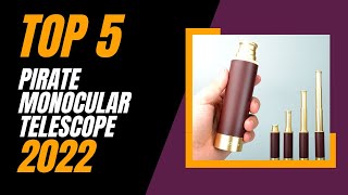 TOP 5 Pirate Monocular Telescope 2022  25x30 High Powered Zoomable Collapsible [upl. by Arlinda]