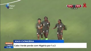 Nigeria vs Cape Verde 21 2nd leg  Super Falcons Highlights 2023 [upl. by Airbmat730]