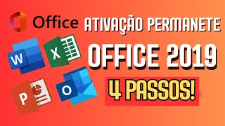 ATIVAÇÃO DO OFFICE 2019 PERMANENTE  PASSO A PASSO SIMPLES E RÁPIDO [upl. by Gerius]