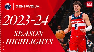 202324 Deni Avdija Wizards highlights  Monumental Sports Network [upl. by Eberhard]