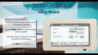 How To Use The IntelliCenter® Pool Control System Setup Wizard Feature [upl. by Eneloc226]