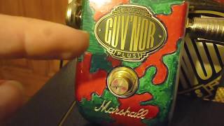 Marshall Guvnor 2 Plus  My Favourite Distortion Pedal [upl. by Pancho]