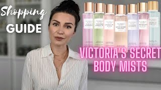 VICTORIAS SECRET BODY MISTS  WHICH TO BUY AND WHICH TO SKIP [upl. by Celisse852]