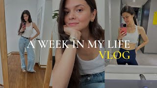 Vlog my week in Almaty  interview for Forbes  workouts selfcare solo time [upl. by Kreit]