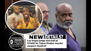 Breaking News Keefe D Granted Bail 750K amp House Arrest For Tupac’s Body Can He Make Bail [upl. by Airtina]