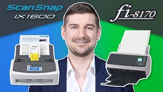 ✅ ScanSnap iX1600 vs ✅ fi8170  Desktop Scanner Comparison [upl. by Anauqes]