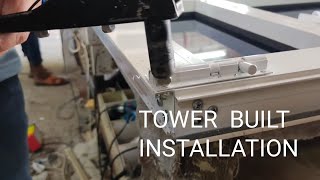 How To Install Tower Boltaluminium maker [upl. by Oab343]