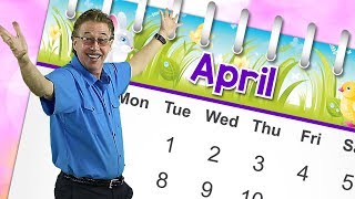 April  Calendar Song for Kids  Month of the Year Song  Jack Hartmann [upl. by Fonseca]