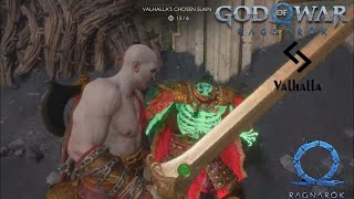 I Met KING HROLF KRAKI In Valhalla God of War Ragnarök [upl. by Castor]