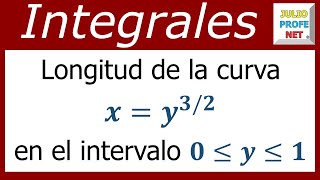 LONGITUD DE UNA CURVA  Ejercicio 2 [upl. by Kariv]