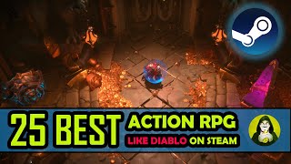 25 Best Action RPG Games like Diablo  Top down amp Isometric ARPG  Steam sale prices included [upl. by Bennet264]