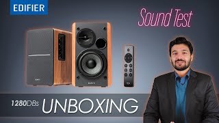 Edifier R1280dbs Unboxing and First Sound Test [upl. by Aubrey]