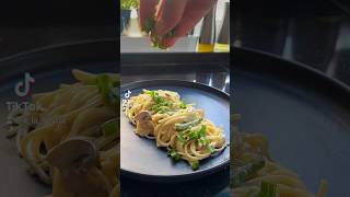 🇩🇪Spaghetti mit Käse Sahne Soße 🇹🇷Kremalı sebzeli Makarna 🇹🇷📝⤵️ [upl. by Amled]