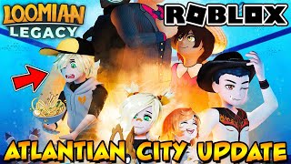 Atlanthian City Update FULL WALKTHROUGH  Loomian Legacy Roblox [upl. by Moon]