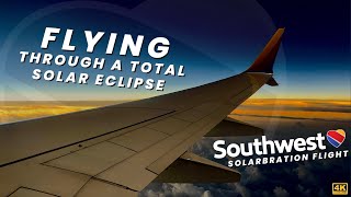 4K – Eclipse Flight – Southwest Airlines – Boeing 7378 Max – AUSIND – N8836Q – WN1721 – IFS 84 [upl. by Llenoil]