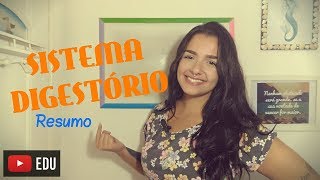 SISTEMA DIGESTÓRIO HUMANO  FISIOLOGIA Resumo [upl. by Nonohcle]