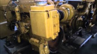 Caterpillar 3406 DITA Diesel 400 HP Marine Engine [upl. by Obeng611]