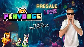 END PRESALE PLAYDOGE PLAY TO EARN DOGECOIN E MEME UNITI 🚀💎 [upl. by Lundberg]