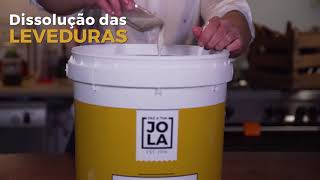 Vamos produzir cerveja artesanal Como funciona o método produtivo da JOLA [upl. by Yecaw]