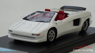 Cizeta Moroder V16T Spider 2003  Обзор набора Alezan  Сборные масштабные модели автомобилей 143 [upl. by Natelson293]