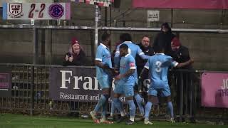 HIGHLIGHTS  Dulwich Hamlet 22 Potters Bar Town [upl. by Enaenaj]