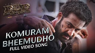 Full Video Komuram Bheemudho Kannada  RRR  NTR Ram Charan  M M Keeravaani  SS Rajamouli [upl. by Chappelka]