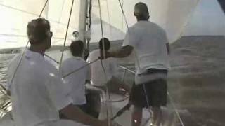 J24 Competitive Boat Handling  Chapter 4  Spinnaker Douses [upl. by Aitra]