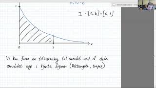 Integrasjon 5 Arealberegning med endelige summer 1 [upl. by Anica]